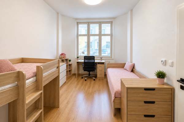 Minimalistický Skandinávský Dětský Pokoj