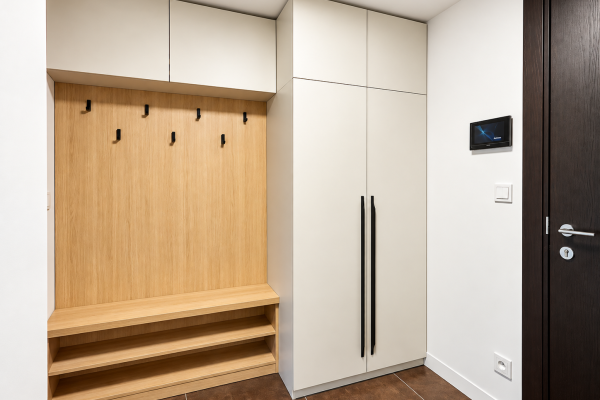 Moderní Minimalistická Předsíň S Úložným Prostorem